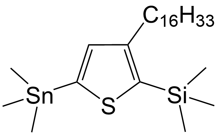 (3-hexadecyl-5- (trimethylstannyl)thiophen-2-yl)trimethylsilane/